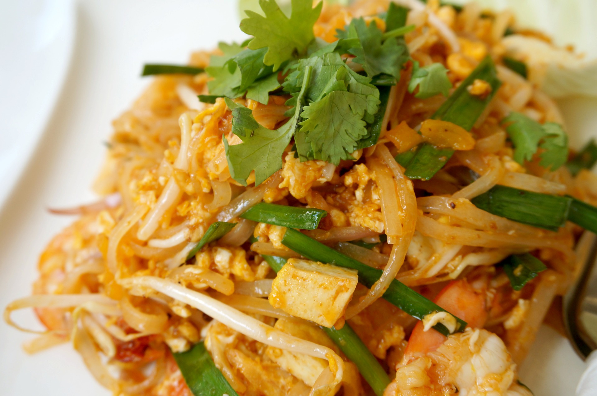 <strong>Pad Thai</strong> with shrimp. Recipe for <em>a romantic dinner</em>