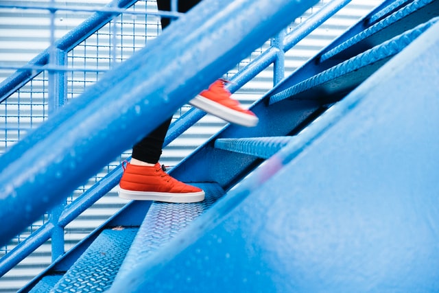 <strong>Industrial stairs</strong>. To which interiors do they fit?